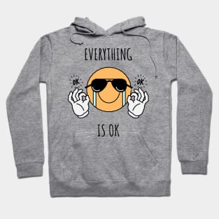 acting like everything is ok Hoodie